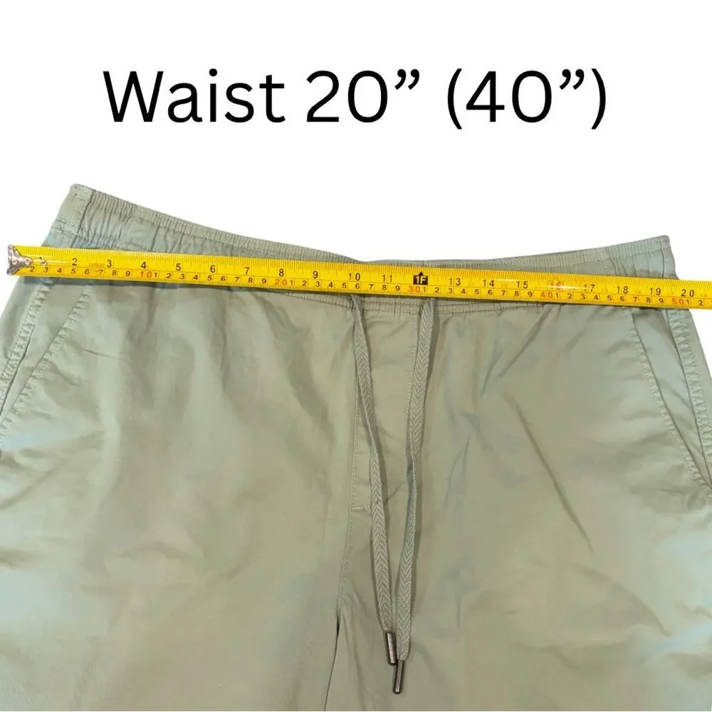 GAP Men's XL Green Drawstring Shorts